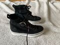 sneakers high Paul Green Gr. 6 Nubukleder dunkelblau - ungetragen - neu