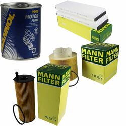 Original MANN-Filter Inspektionspaket Set SCT Motor Flush Motorspülung 11581504