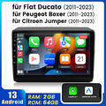 64G Android13 Autoradio Carplay GPS Für Fiat Ducato/Peugeot Boxer/Citroen Jumper