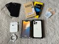 Apple iPhone 13 PRO MAX - 256GB - TOP Zustand +EXTRAS Silber, Weiß, Ohne Simlock