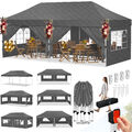 KESSER® Partyzelt 6x3m Pavillon Gartenzelt Pop-Up Faltpavillon Fest Zelt UV50+