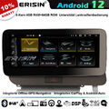 10.25" 8-Kern 64GB Android 12 IPS Autoradio GPS Navi Für Audi Q5 CarPlay DAB+DSP