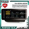 12.3" 8-Kern 8GB+128GB CarPlay Android 13 Autoradio GPS Navi Für Audi Q5 DAB+ BT