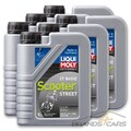 6x 1 L LIQUI MOLY MOTORBIKE 2T BASIC SCOOTER STREET MOTOR-ÖL MOTOREN-ÖL 50042110