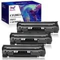 3x Toner XXL für HP CE285A CE 285 A CE285 A CE 285A 85A 85 A M1132 M1134 M1136