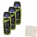 Fa Men Duschgel Sport Energy Boost 3in1 3er Pack (3x250ml Flasche) + usy Block