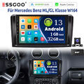 Autoradio DAB Carplay Android13 Für Benz ML GL Klasse W164 X164 32G GPS NAVI SWC