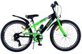 Kinderfahrrad Sportivo für Jungen 24 Zoll Kinderrad in Grün 7-Gänge