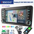 DAB+ Für Audi A3 S3 RS3 8P 8V Android 13 Carplay Autoradio GPS Navi RDS +MIK KAM