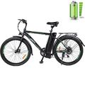 26'' Elektrofahrrad E Moutainbike 36V/10,4Ah E-Bike Pedelec Unisex MTB 6 Gang