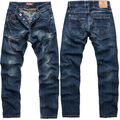 Herren Jeans Hose Rock Creek Herren Designer Denim Stretch Jeanshose M2 W29-W44