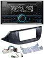 Kenwood CD 2DIN DAB USB MP3 Bluetooth Autoradio für Kia Ceed (ab 12) schwarz