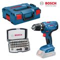 Bosch Professional Akku Schrauber Bohr Schrauber 18V inkl. L-Boxx + Bit Set NEU