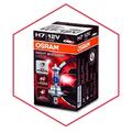 10x Osram Glühlampe Fernscheinwerfer Night Breakcer Laser +150% H7 12V 55W