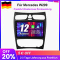 9'' Autoradio 12 Carplay GPS Navi Sat BT Für Mercedes Benz CLK W209 W203 2+32GB