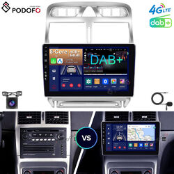 DAB+ Android 13 Autoradio Für Peugeot 307 SW CC 2002-2013 GPS Navi CarPlay 4+64G