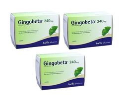 3x GINGOBETA 240 mg Filmtabletten 120 St PZN 12461717