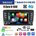 DAB+ 4+64G Autoradio Für Audi A3 S3 RS3 8P1 8PA Android 13 Carplay GPS NAVI RDS