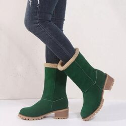 Damen Winterschuhe Warm Schneestiefel Schlupfstiefel Stiefeletten Schnür Boots