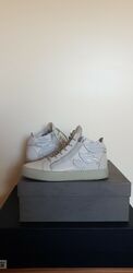 GIUSEPPE ZANOTTI High-Top Sneaker Gr. D 43  Weiß Grau Herren Schuhe Trainers