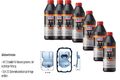 LIQUI MOLY Top Tec ATF 1200 7L MAHLE Getriebeölfilter für VW Touareg 3.0 V6 TDI