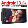 Pumpkin 7" Android 13 Autoradio 2DIN GPS Navi Carplay DAB Bluetooth DSP 4GB 64GB