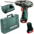 Metabo Schlagbohrschrauber PowerMaxx SB Basic 10,8V 2x 2,0Ah Li-Ion Akkus Koffer