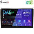 Mit DAB+ 10.1" Android 12 Autoradio GPS Navi BT FM RDS WIFI Doppel 2 DIN 2+32GB