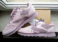 REEBOK CLASSIC LEATHER LACE WOMEN FREIZEIT ECHTLEDER SNEAKER ORCHID LILA 42 NEU