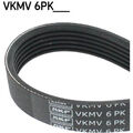 SKF VKMV 6PK2498 Keilrippenriemen für AUDI A4 A5 A6 Q5 4F2 C6 4FH 4F5 8T3 8F7