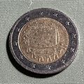 2 Euro Gedenkmünze Deutschland F 2015 30 Jahre Europaflagge unz.