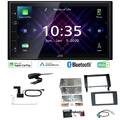 JVC Autoradio Apple CarPlay Android Auto DAB+ für Mercedes Benz SLK 2004-2011