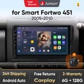 6+128G Für Benz Smart Fortwo 451 2005-2010 Android 13 Autoradio CarPlay Kam Navi