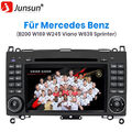 DAB+ 7" Autoradio Für Mercedes-Benz A/B Klasse Vito Viano Sprinter DVD GPS Navi