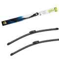 VALEO 2x FLACHBALKENWISCHBLATT SILENCIO FLAT BLADE SCHEIBENWISCHER SET | 577942