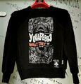 YAKUZA SWEATSHIRT S/M SCHWARZ MIT FRONT-/RÜCK-PRINT NEUWERTIG 893