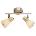 GLOBO 543522 DECKEN LEUCHTE 2 FLAMMIG DECKEN STRAHLER DECKEN LAMPE SPOT 59781279