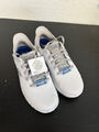 #B293: Skechers Herren GO WALK FLEX - New World Sneakers Slip ins weiß Gr.42