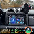 Android 14 Autoradio GPS Navi 2+64G für Mercedes Benz Smart Fortwo 451 2005-2010