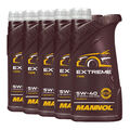 MANNOL Extreme SAE 5W40 Motoröl VW 50200, 50500, MB 229.5, BMW LL-01, 5x1 Liter