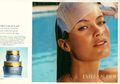 ESTEE LAUDER Kosmetikmagazin Druckanzeige Carolyn Murphy Feuchtigkeitscreme...