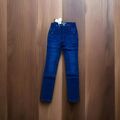 JOHN BANER Damen Jeans Hose skinny dunkelblau Knöpfe Gr.36 - NEU -