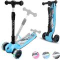 Kinder Roller LED Räder Kinderscooter Dreiradscooter Scooter Cityroller Ricokids