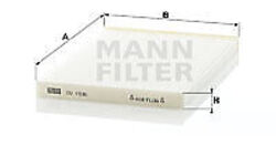 MANN-FILTER (CU 1936) Innenraumfilter, Pollenfilter, Mikrofilter für NISSAN