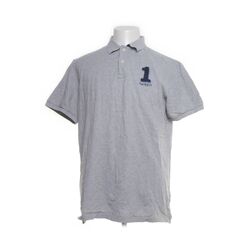 Hackett London, Poloshirt, Größe: XL, Grau, Baumwolle, Print, Herren #FcN