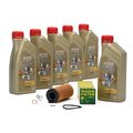 6L CASTROL EDGE 5W30 M LL-04 + MANN Ölfilter für BMW 1er 3er 5er X3 X5 B48 B47