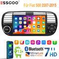 7" Android 13 Für Fiat 500 2007-2015 Autoradio GPS Navi BT WIFI FM RDS BT 2+64G