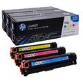 HP 125 A Toner Original Color Set CF373AM cyan magenta gelb CB541A CB542A CB543A