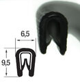 10m Kantenschutz Kantenschutzprofil schwarz Keder Band Klemm Profil Gummi PVC