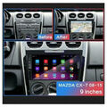 4G+64G Autoradio GPS BT Navi Apple Carplay Android 13 Für Mazda CX-7 2008-2015